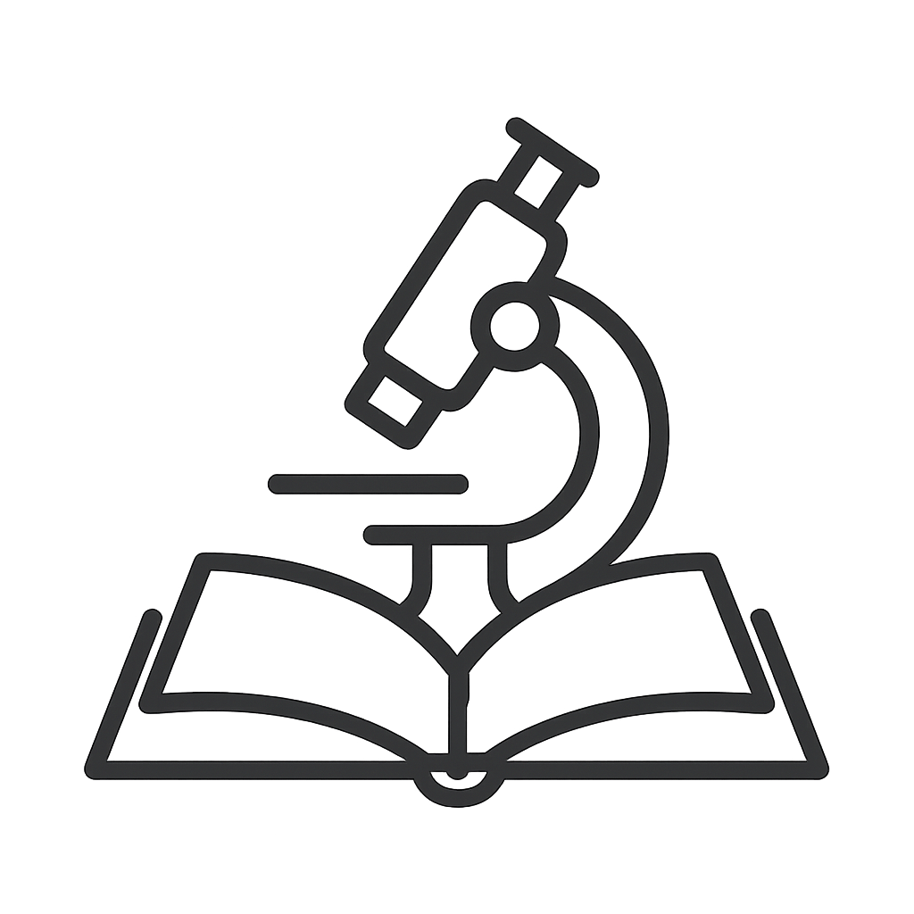Create a book chapter themed logo for scientific publications